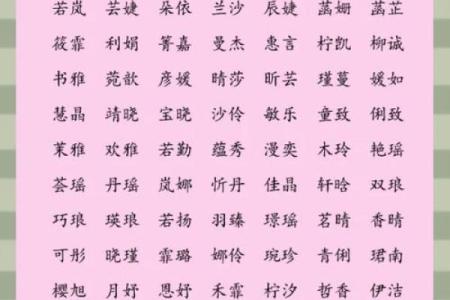 起名字2024免费八字起名女孩 宝宝取名方法推荐