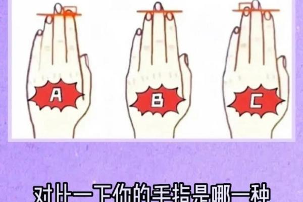 手指算命法