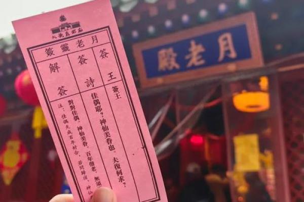 月老1灵签白话