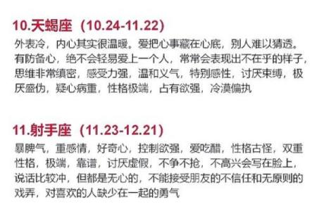十二星座性格大揭秘，你属于哪个？