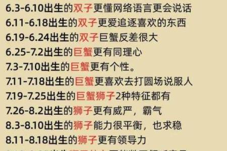 为什么出生日期跟星座性格不搭呢