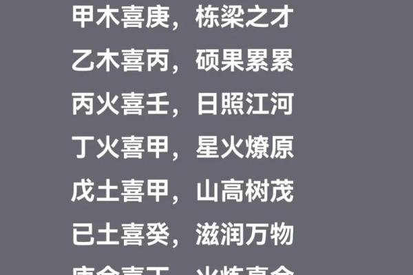 八字喜火木