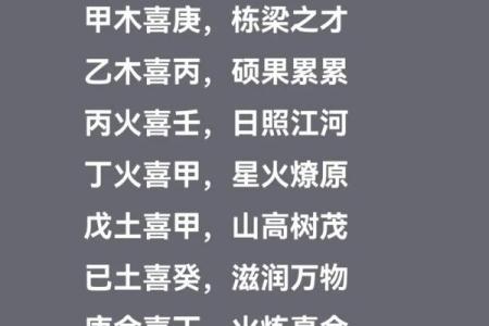 八字喜火木