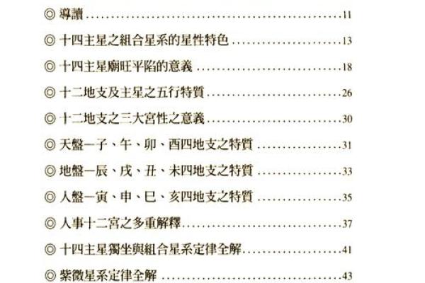 学紫薇斗数心得