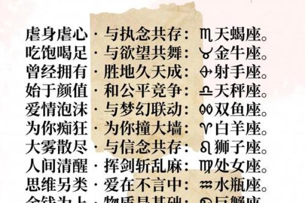 按星座分类的性格特点及爱情生活详解