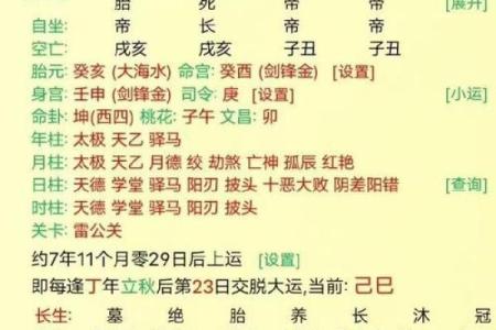 八字喜用神是水走什么大运