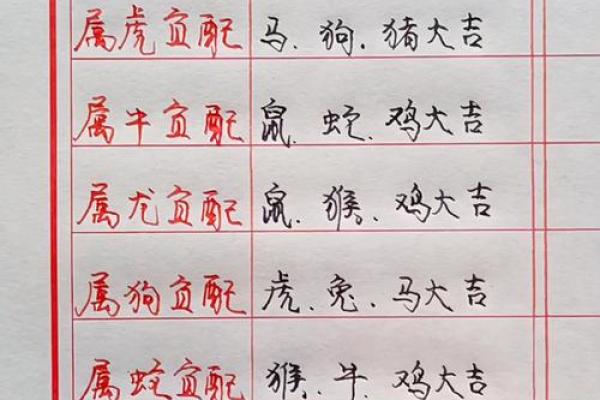 婚姻属相配对，婚姻属相配对大全很准