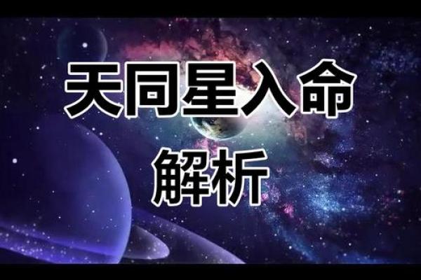 天同星在命盘中的作用