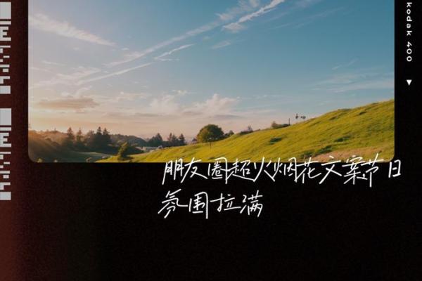 烟花文案朋友圈八字