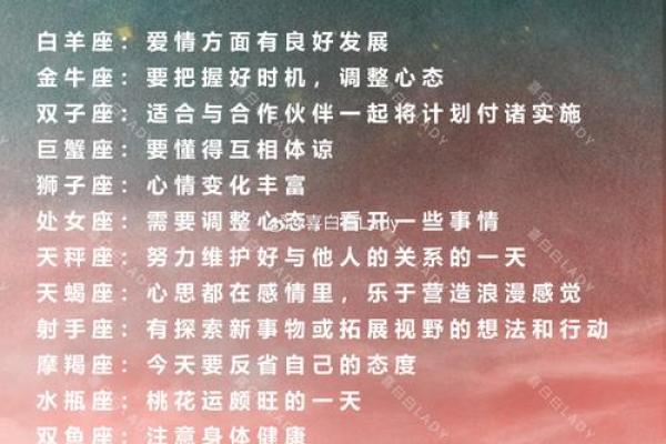 12星座未来一周运势提醒