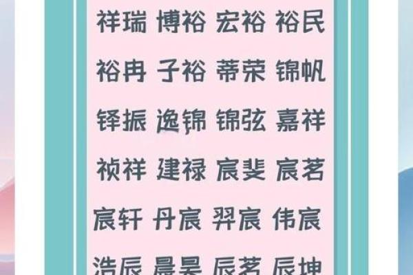 生辰八字固定首字起名
