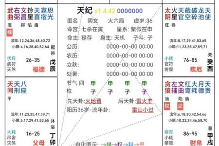 明极紫薇斗数