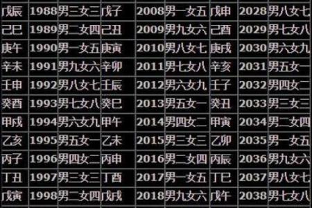 男女八字姻缘