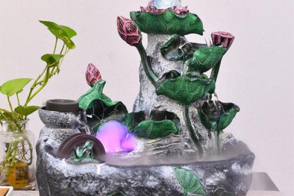 流水喷泉风水轮摆件有什么寓义