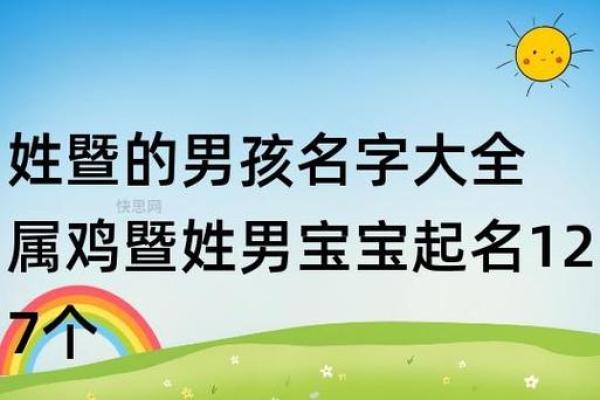 6月份出生的属鸡男孩怎么起名姓名