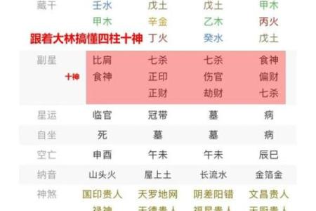 四柱八字命理命运实用详解