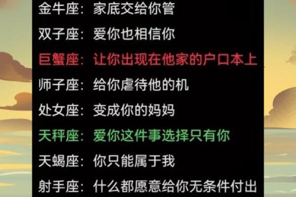 分辨！12星座男友是否爱你？