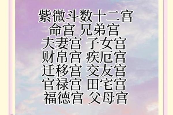 紫薇斗数衰详解