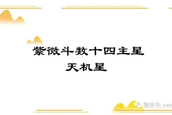 紫薇斗数星星得