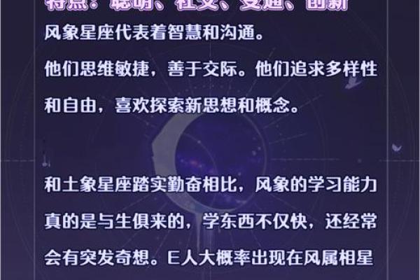 十二星座之：风，火，水，土，星座四象的性格与联系