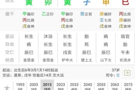 八字财官印查法
