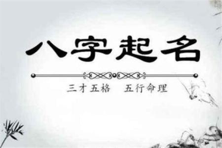 生辰八字其名