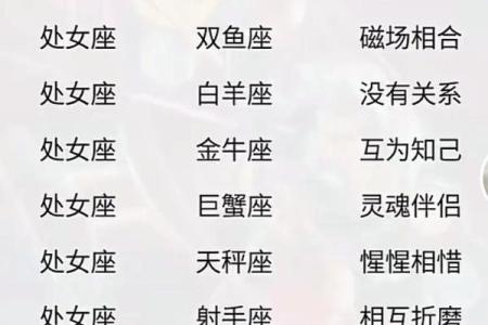 处女座和什么星座最配做夫妻 处女座和什么星座最配做闺蜜