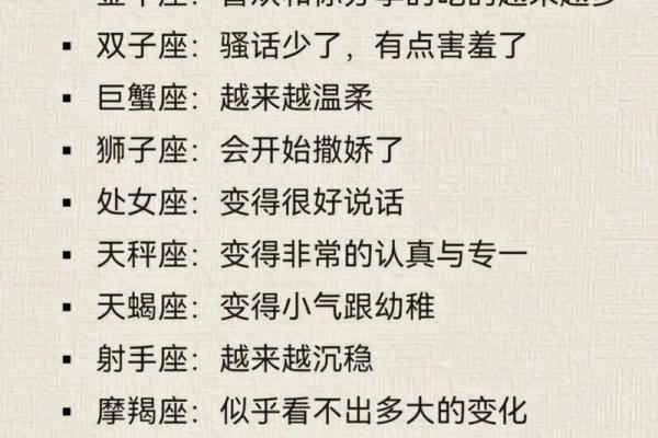 十二星座女对你心动的表现
