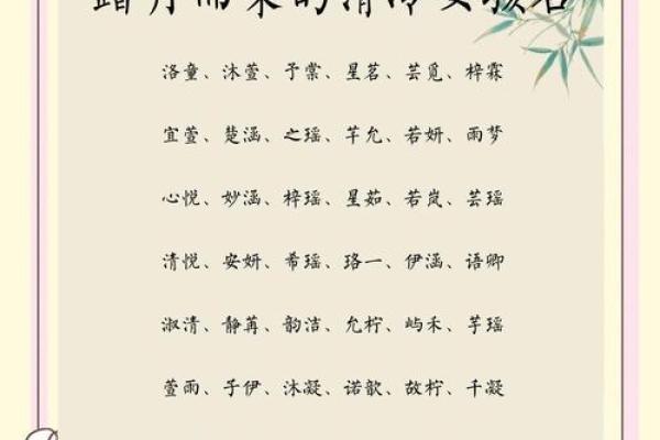 带有诗意的qq名字女孩名字大全