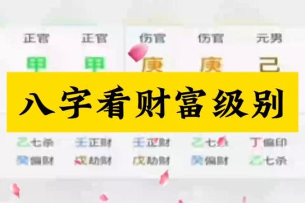 “八字金庫，解读你的人生财富”