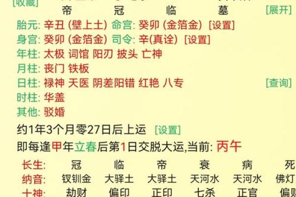 八字生辰是什么意思
