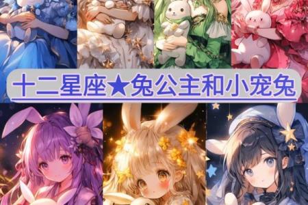 十二星座代表的萌公主